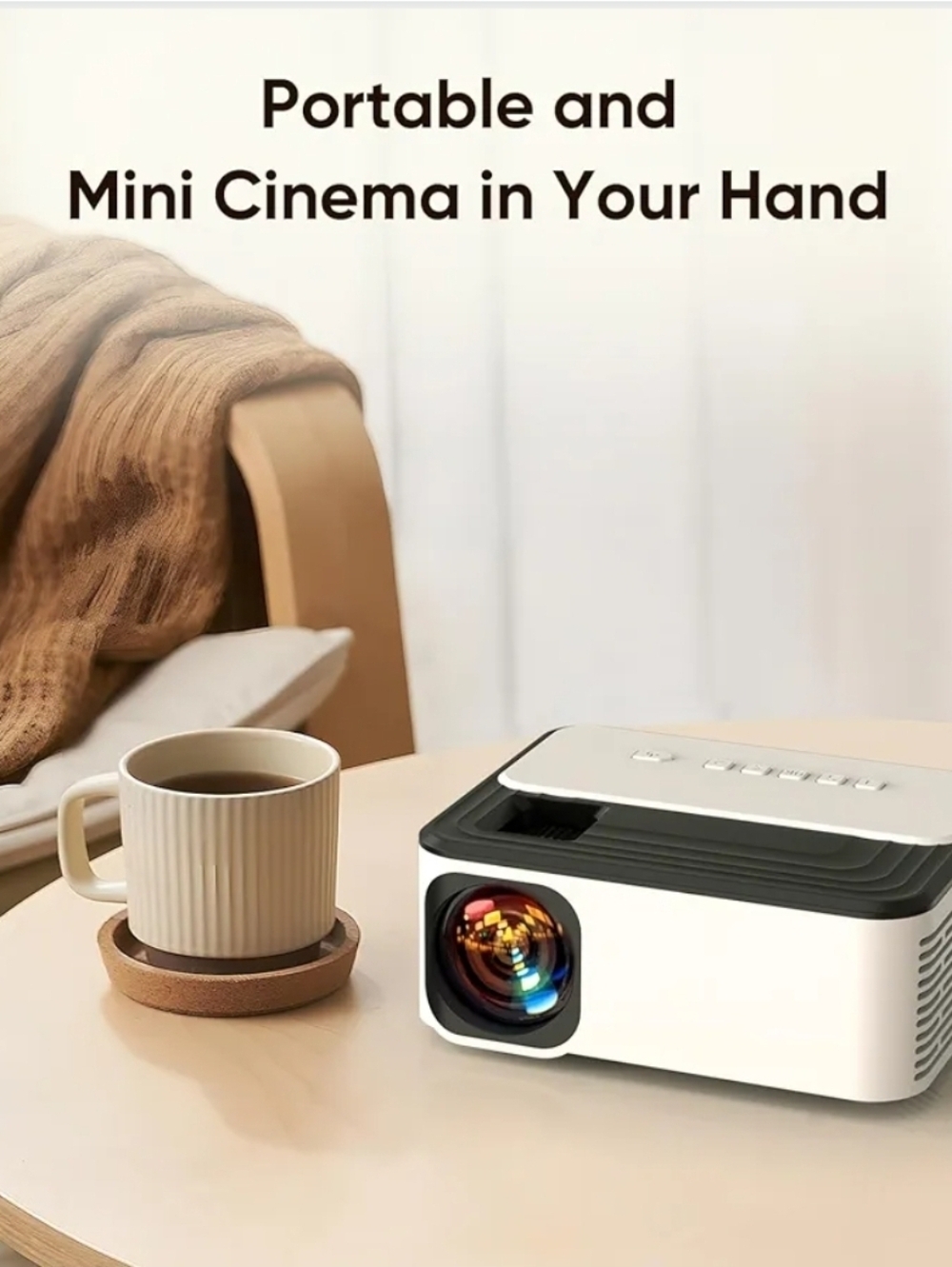 WiFi Projector 1080P 7500 Lumens